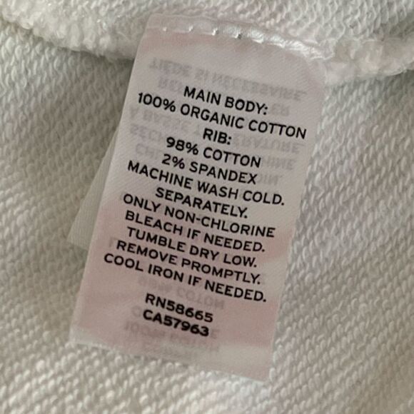 NWOT B.P. Women's Sweatshirt Crew Neck Time for Growth - Size XL - White - Picture 3 of 4